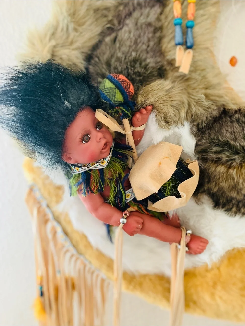Duck House Heirloom Dolls Collection Native American Dream Catcher